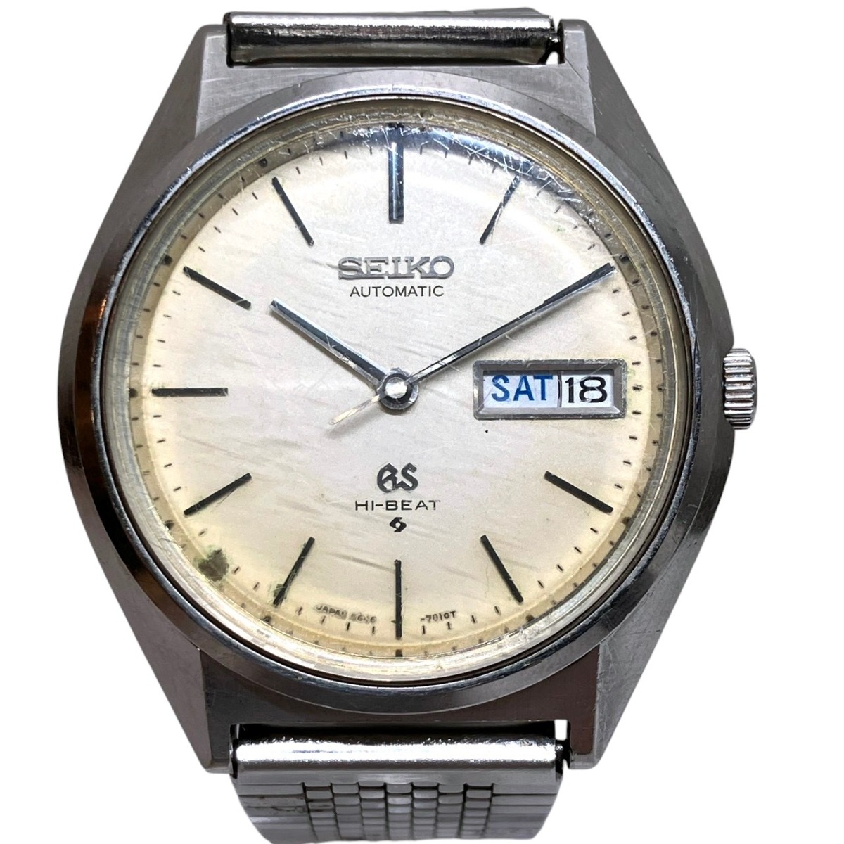 セイコー SEIKO グランドセイコー ハイビート 5646-7010 腕時計 メンズ 送料無料 【中古】｜ワンダープライス　店