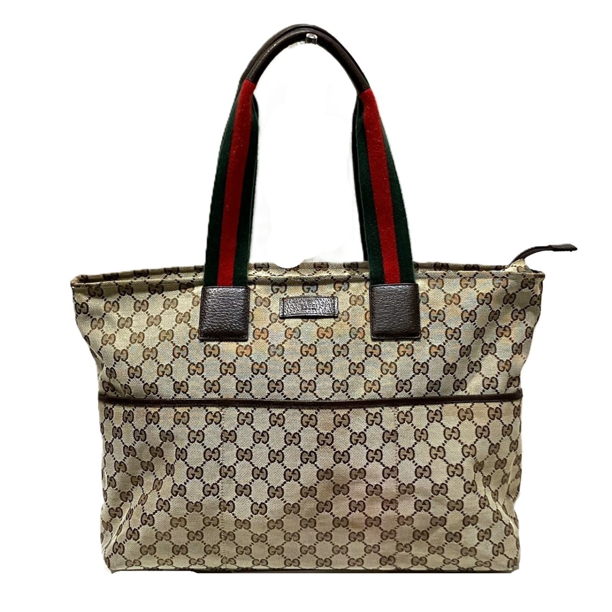 グッチ GUCCI シェリーライン マザーズバッグ 155524 トートバッグ レディース 送料無料 【中古】｜ワンダープライス　店