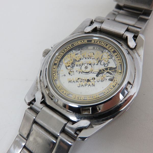 マーティン C F Martin スケルトン 自動単行本 リストウオッチ メンズ 送料無料 中古 あすたわい無い Doorswindowsstairs Co Uk