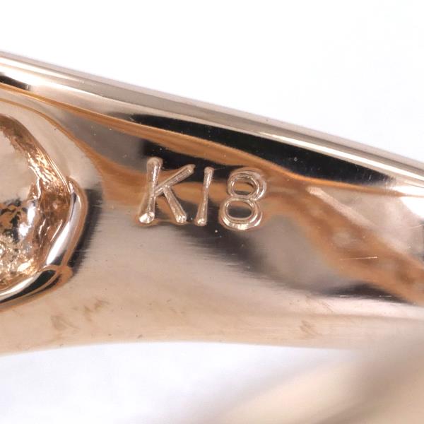 K18 18金 Pg ピンクゴールド リング 指輪 3 5号 ダイヤ 0 18 総重量約2 3g ジュエリー 中古 送料無料 新品同様 中古 あす楽 ギフトラッピング無料 Liceochiloe Cl