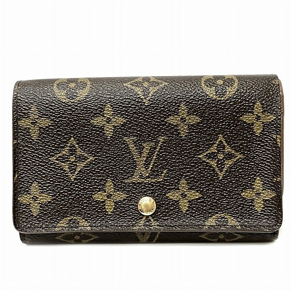ルイヴィトン　折り財布　モノグラム ポルトモネ ビエ トレゾール　M61730 楽天市場】ルイ ヴィトン LOUIS VUITTON 二つ折り財布