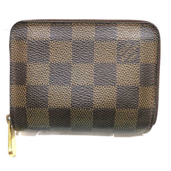 LOUIS VUITTON/ダミエ/ジッピーパース/カードケース/中古品 LOUIS VUITTON/ダミエ/ジッピーコインパース/カードケース/中古