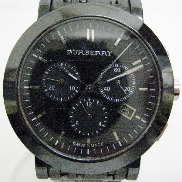 burberry mens black watch