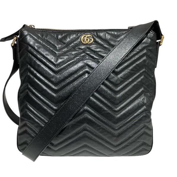 グッチ GUCCI GGマーモント 523369 ダブルG バッグ メッセンジャーバッグ レディース 送料無料 【中古】 38,565円