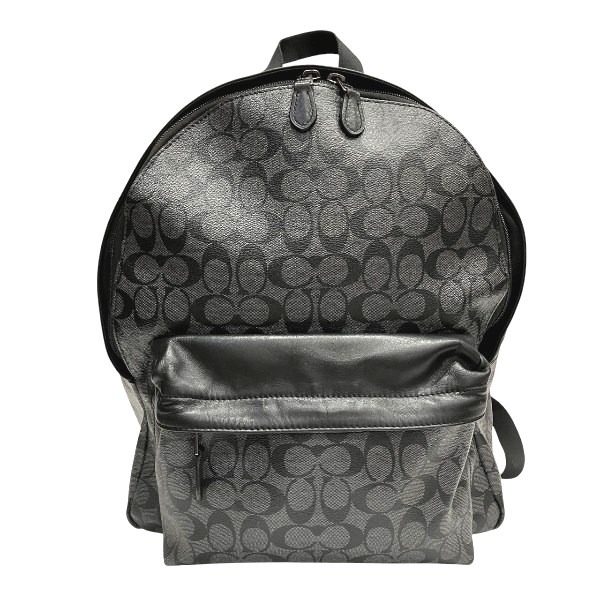 コーチ COACH シグネチャー F55398 デイパック バッグパック バッグ リュック ユニセックス 送料無料 【中古】