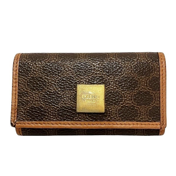楽天市場】CELINE セリーヌ マカダム柄 キーケース 6連キーケース