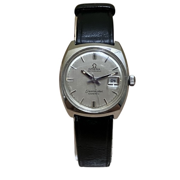 横:オメガ シーマスター レディース フェイスのみ オメガ シーマスター120m ブルーシェル文字盤 250本限定品