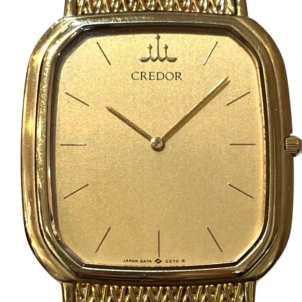 楽天市場】セイコー SEIKO 5A74-0230 クレドール クォーツ メンズ
