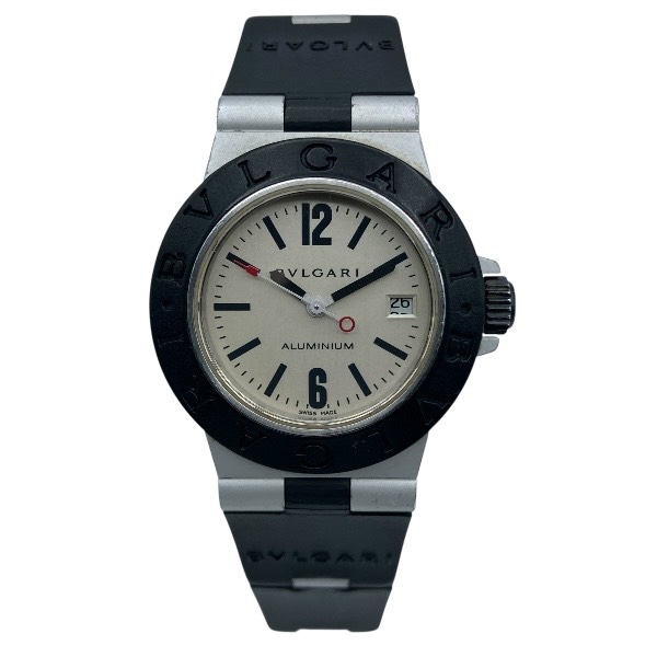 ブルガリ BVLGARI アルミニウム AL29A クォーツ 時計 腕時計 レディース 送料無料 【中古】