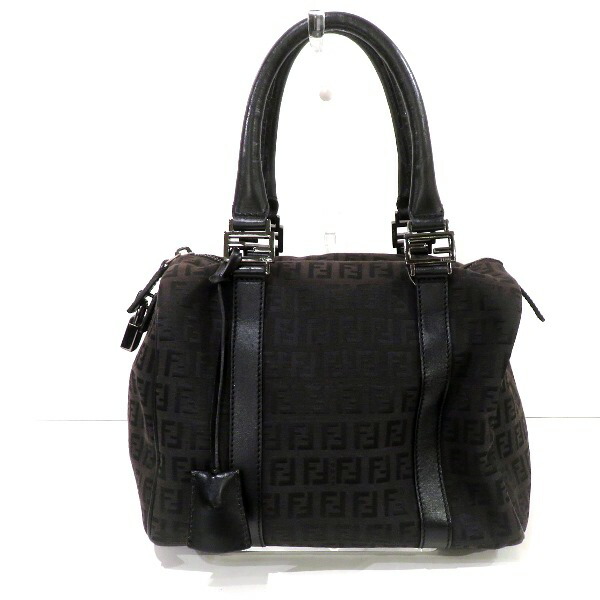 FENDI✨アウター　ブラック　レディース　洋服　ズッカ　ズッキーノ FENDI - FENDI ヴィンテージ ズッカ柄 ジップブルゾンの通販 by