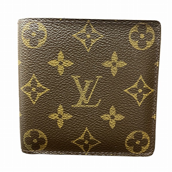 ルイヴィトン M61675 ポルトフォイユマルコ モノグラム 二つ折り財布 楽天市場】【財布】LOUIS VUITTON ルイ ヴィトン モノグラム