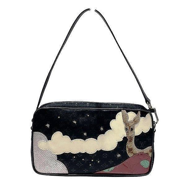 ルイヴィトン Louis Vuitton モノグラムサテン ポシェットコントドュフェ M92275 バッグ ハンドバッグ レディース 送料無料 【中古】 33,696円