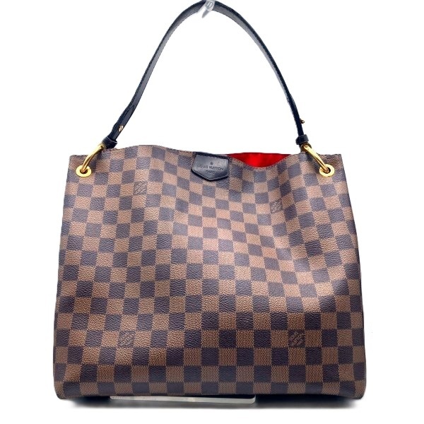ルイヴィトン Louis Vuitton ダミエ グレースフルPM N44044 御徒面子 ショルダーバッグ ハンドバック レディース 貨物輸送無料 【中古】