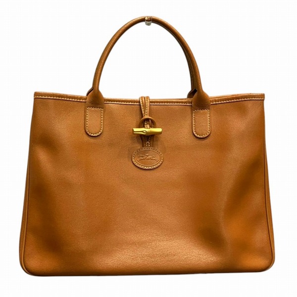 【極美品✨】 ロンシャン ロゾ トートバッグ クロコ 型押し レザー ブラウン 美品✨激レア ロンシャン ロゾ トートバッグ クロコ ブラウン