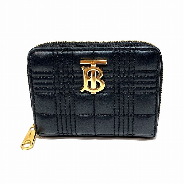 バーバリー Burberry ローラキルティング ジップウォレット 8049292 ブランド小物 カードケース 小銭入れ ユニセックス 財布 送料無料 【中古】