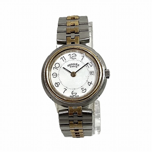 楽天市場】【ウォッチ】HERMES エルメス プロフィール デイト ホワイト