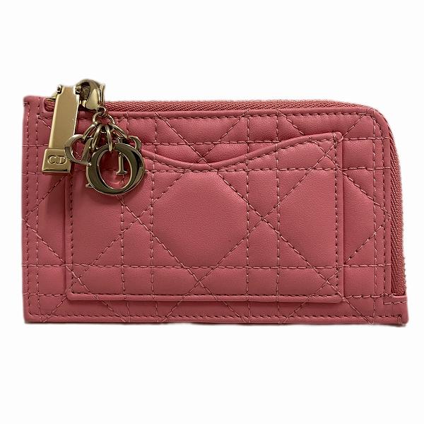 クリスチャンディオール コインケース Lady Dior DIOR ディオール レディディオール ジップカード