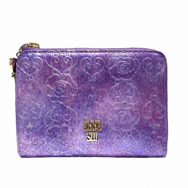 アナスイ ローズハート マルチケース コインケース レディース 未使用品 財布 送料無料 【中古】 9,984円