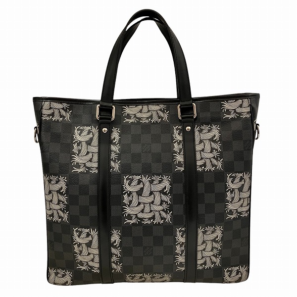 ルイヴィトン Louis Vuitton ダミエグラフィット クリストファー ネメス タダオPM N41570 バッグ トートバッグ ハンドバッグ ユニセックス 送料無料 【中古】