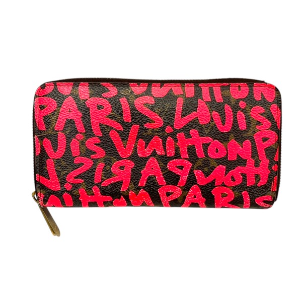 ルイヴィトン Louis Vuitton モノグラム グラフィティ ジッピ―ウォレット M93710 財布 長財布 レディース 送料無料 【中古】