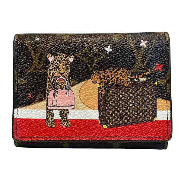 ルイヴィトン Louis Vuitton モノグラム ポルトフォイユ・ヴィクトリーヌ M63326 3つ折り財布 ユニセックス 送料無料 【中古】｜ワンダープライス　店