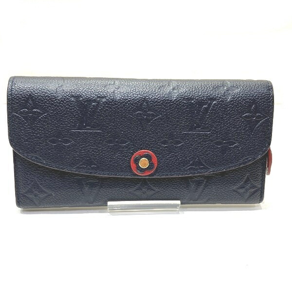 ルイヴィトン Louis Vuitton モノグラム・アン工業プラント ポルトフォイユ・エミリー M68327 長紙入れ レディース 貨物輸送無料 【中古】