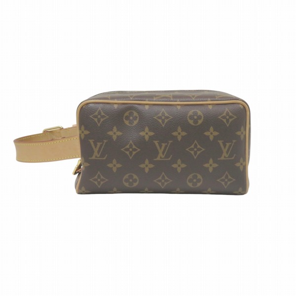 ルイヴィトン Louis Vuitton モノグラム ロッカー ドップキット M83112 御徒面子 クラッチペダル御徒面子 ユニ一発やる 貨物輸送無料 【中古】
