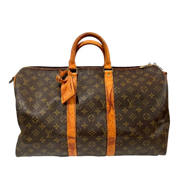 ルイヴィトン Louis Vuitton モノグラム キーポルバンドリエール45 M41418 御徒面子 ボストンバッグ ユニ一発やる 貨物輸送無料 【中古】