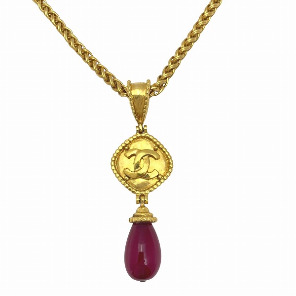 シャネル CHANEL ココマーク 96A ロング ネックレス ブランド小物 アクセサリー レディース 送料無料 【中古】 59,895円