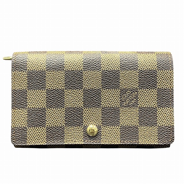 ルイヴィトン　ダミエ ポルトフォイユ トレゾール　N61730 LOUIS VUITTON(ルイヴィトン) / ポルト・モネ・ビエ・トレゾール