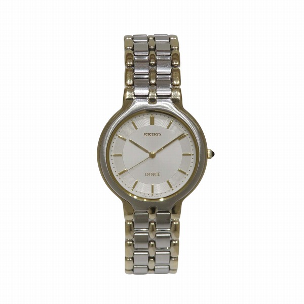 稼働】SEIKO DOLCE &EXCELINE 4J40時計 稼働】SEIKO DOLCE