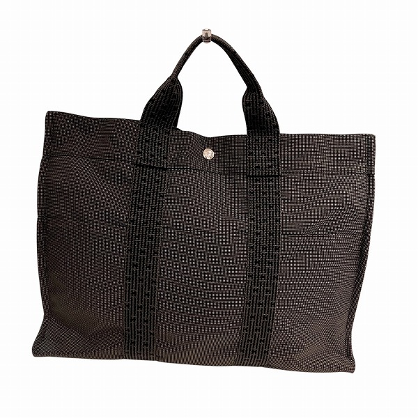 エルメス Hermes エールラインMM キャンバス バッグ トートバッグ ユニセックス 送料無料 【中古】 27,222円