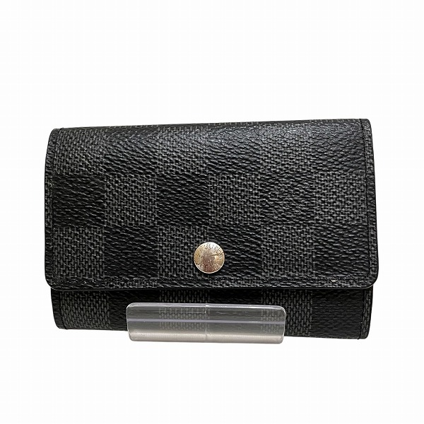 ルイヴィトン Louis Vuitton ダミエグラフィット ミュルティクレ6 N62662 ブランド小物 キーケース ユニセックス 送料無料 【中古】