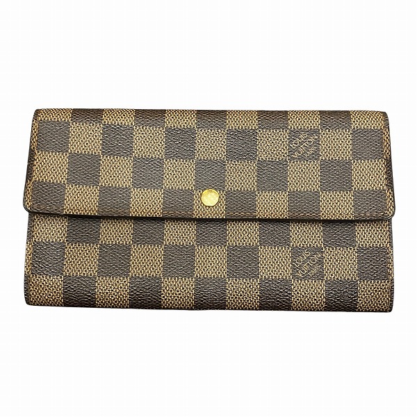 楽天市場】ルイ ヴィトン LOUIS VUITTON 長財布 ダミエ