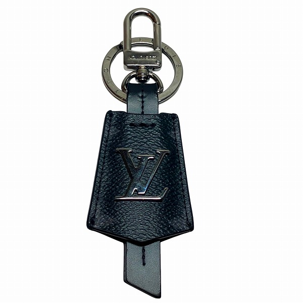 ルイヴィトン モノグラムエクリプス ポルトクレ クロッシュ クレ キーホルダー Louis Vuitton】【バッグチャーム】ルイヴィトン『ポルトクレ
