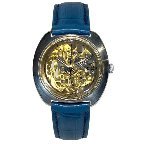 楽天市場】【WALTHAM】ウォルサム モナコ スケルトン 手巻き メンズ