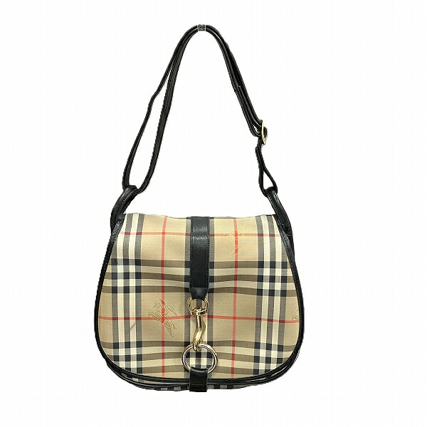 バーバリー Burberry ノバチェック バッグ ショルダーバッグ ハンドバッグ レディース 送料無料 【中古】