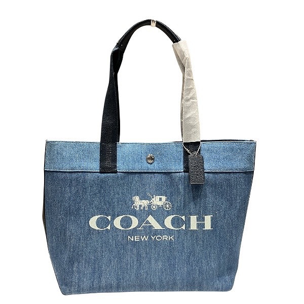 楽天市場】コーチ Coach 91131 トートバッグ デニム【中古】 : 質屋