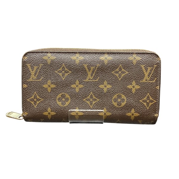 ルイヴィトン Louis Vuitton モノグラム ジッピーウォレット M41896 長紙入れ レディース 貨物輸送無料 【中古】