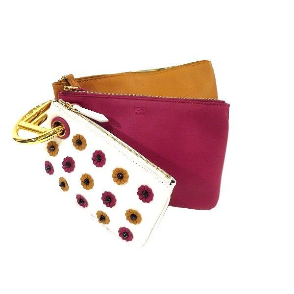 FENDI フェンディ フラットポーチ クラッチ セカンドバッグ FENDI フェンディ フラットポーチ クラッチ セカンドバッグ 楽天