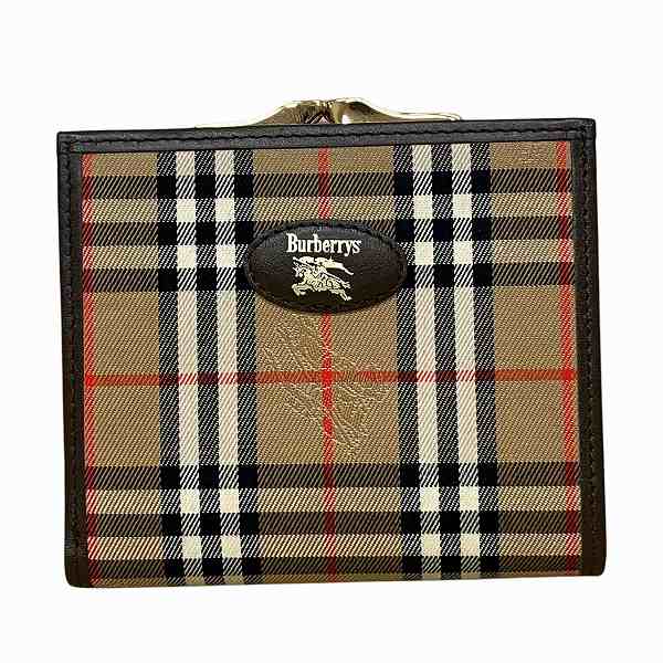 Burberrys バーバリーズ 二つ折り財布 コインーケース ノバチェック 楽天市場】【BURBERRY】バーバリー ノバチェック がま口 二