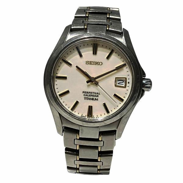 SEIKO セイコー TITANIUM 7N43-7B80 クォーツ 腕時計 SEIKO 7N43-7B80 Quartz Men's Watch White Dial Analog