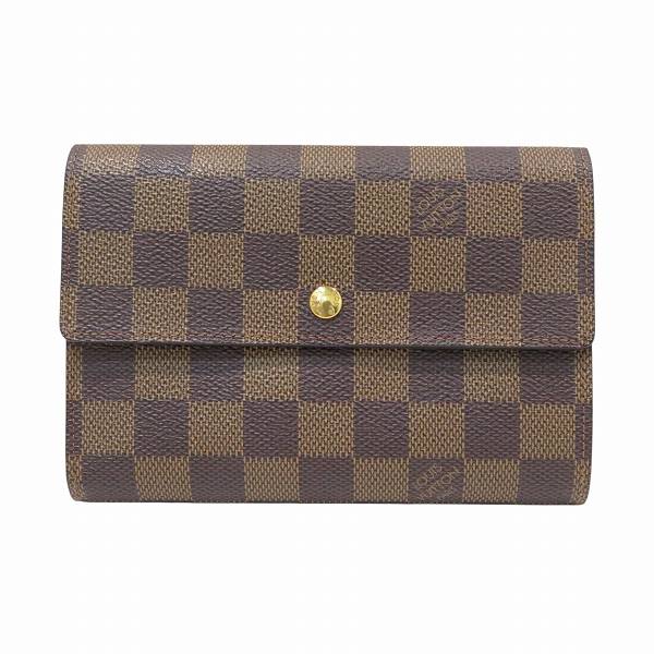 ルイヴィトン LOUIS VUITTON ダミエ 楽天市場】ルイヴィトン 2つ折り財布 Louis Vuitton ダミエ