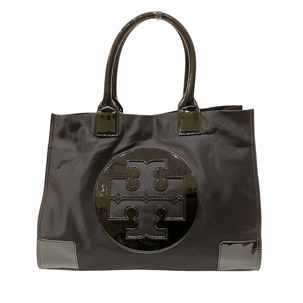 【美品】トリーバーチ エラ 2way ショルダーバッグ レザー×ナイロン 肩掛け 美品】トリーバーチ エラ 2way ショルダーバッグ レザー