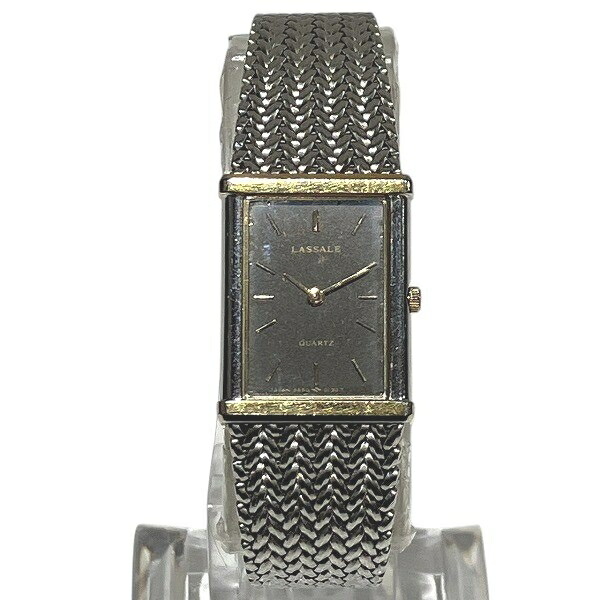 LASSALE クォーツ時計 Vintage Very Rare Men's Lassale (seiko) Silver Tone Quartz
