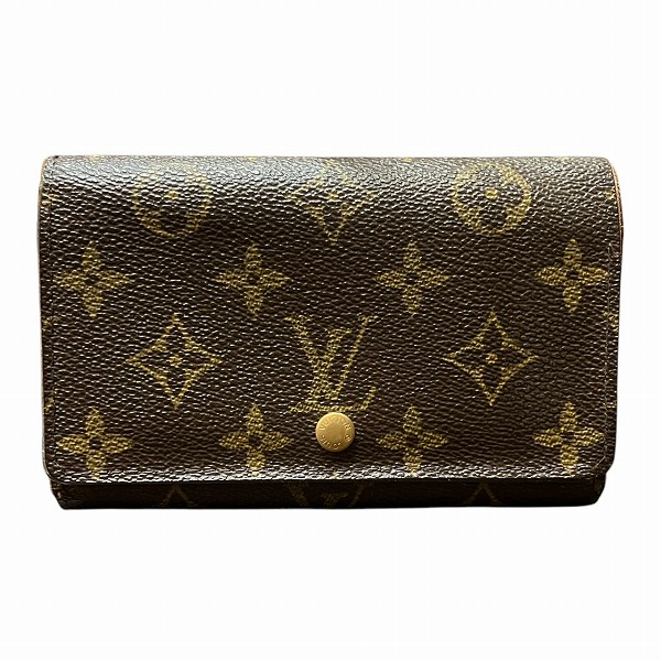 美品 ルイヴィトン モノグラム ポルトモネビエトレゾール M61730 楽天市場】【財布】LOUIS VUITTON ルイ ヴィトン モノグラム
