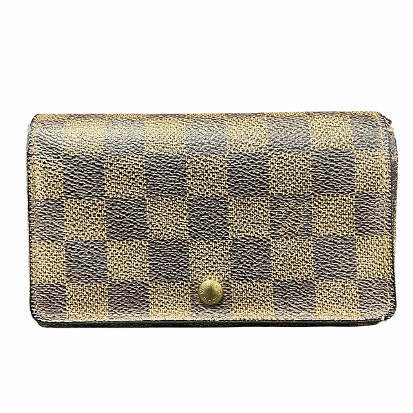 楽天市場】LOUIS VUITTON ルイ ヴィトン ダミエ ポルト モネ