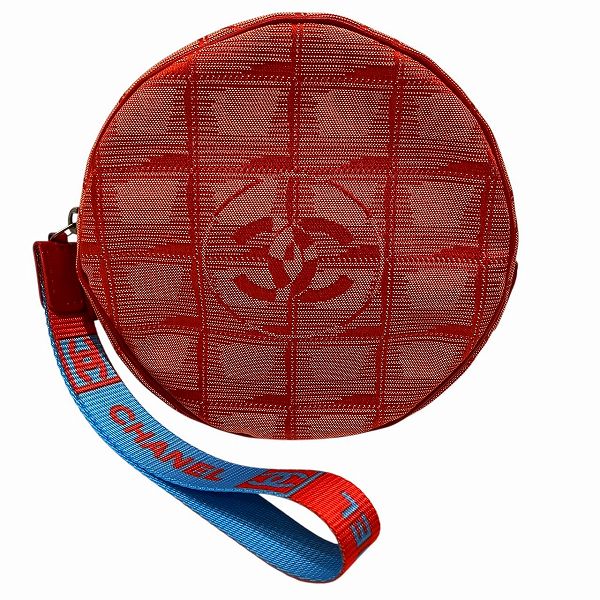 CHANEL/シャネル　ニュートラベルライン　ポーチ　ナイロン　美品 楽天市場】シャネル ポーチ ラウンド ニュートラベルライン 黒