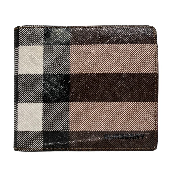 【美品】 burberry 二つ折り財布 ジャイアント チェック ブラウン 楽天市場】【財布】BURBERRY バーバリー 二つ折り財布 チェック
