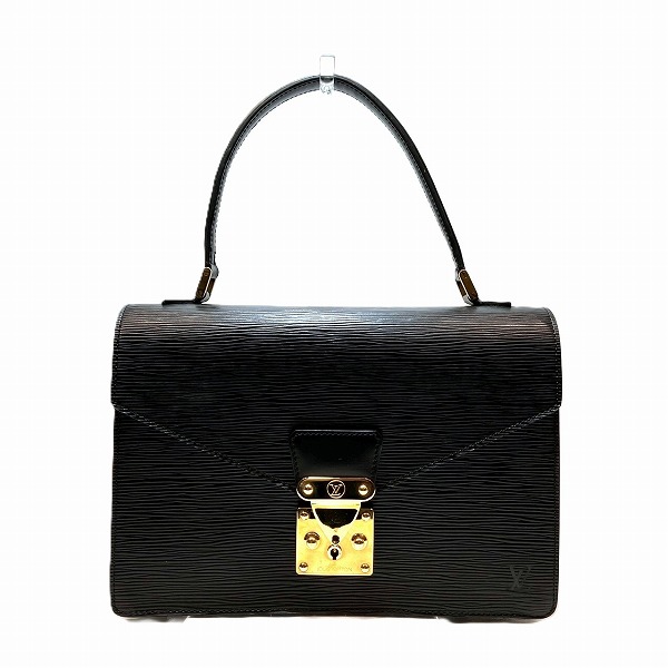 楽天市場】ルイ ヴィトン エピ コンコルド ハンドバッグ M52132